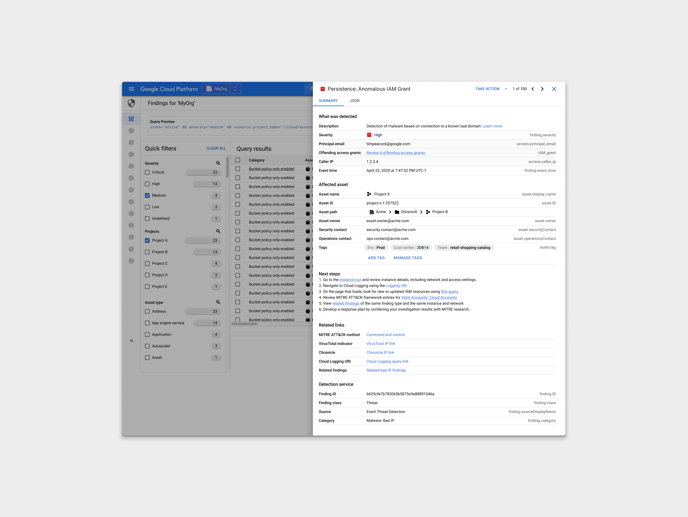CUJ 02 Active Threat Activity Prioritization Mockup